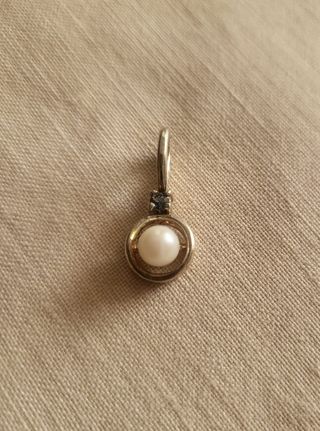 ANTIGUO PENDENTIF FRANCES DE PLATA