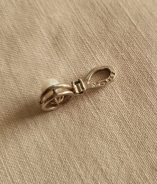 ANTIGUO PENDENTIF FRANCES DE PLATA