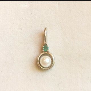 ANTIGUO PENDENTIF FRANCES DE PLATA