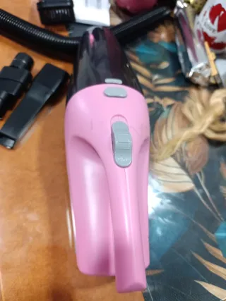 Aspiradora Portátil Rosa Alta Potencia