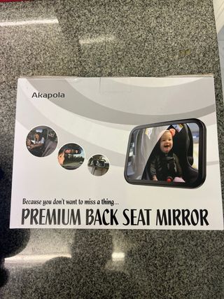 Espejo Asiento Trasero Coche Bebé
