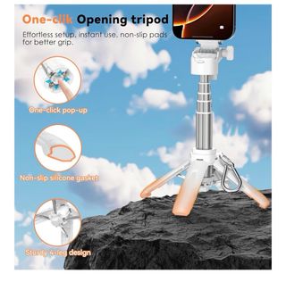 Trípode Selfie 4 en 1 ALAFly Blanco