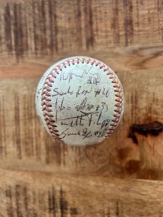 Palla da Baseball Autografata