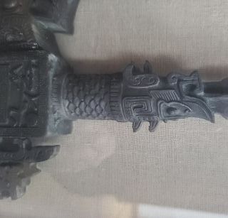 Quadro Replica Ascia da Guerra con Cornice in Legno