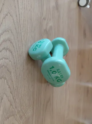 Mancuernas 1kg Decathlon (2 unidades)