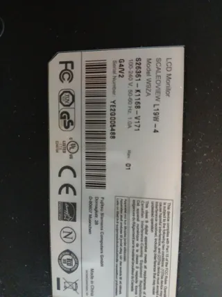 Pantalla de ordenador Vendo