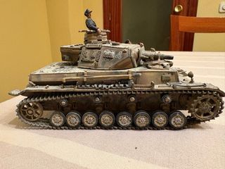 Maqueta Tanque Panzer IV Cañón Corto 1.32