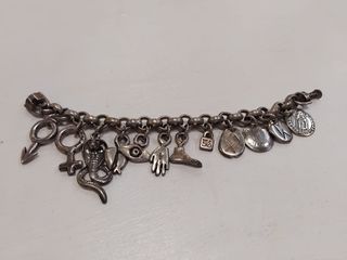 Pulsera Uno de 50 Plateada