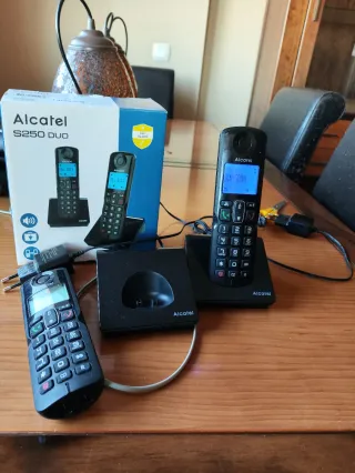 Alcatel S250 Dúo - 2 Teléfonos Inalámbricos
