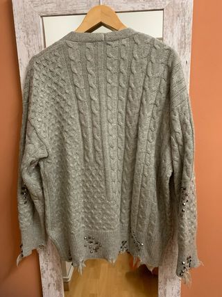 Chaqueta Zara Pico Tachuelas Talla M