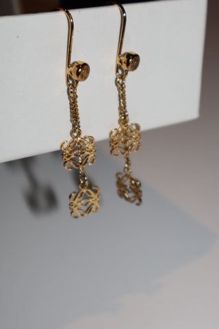 Pendientes Loewe Oro