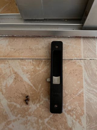 Ventana aluminio corredera 2 puertas con marco