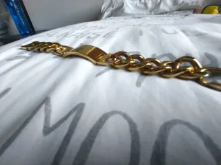 Pulsera Versace Oro Original