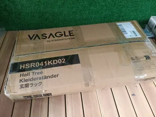 VASAGLE - Perchero con Estante para Zapatos