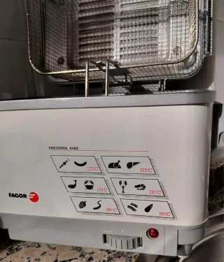Freidora Fagor 4140 recogerla en mano.