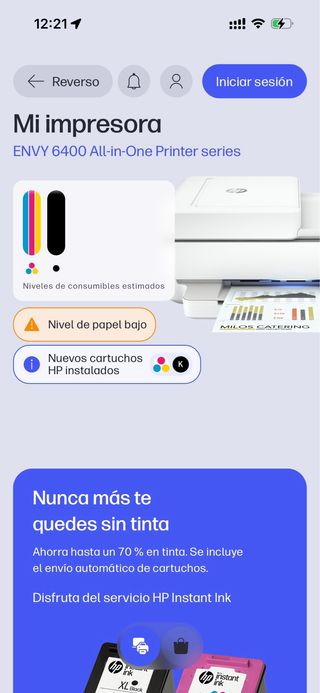 Impresora HP Envy 6420e