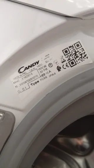 Lavadora Candy Smart 8kg
