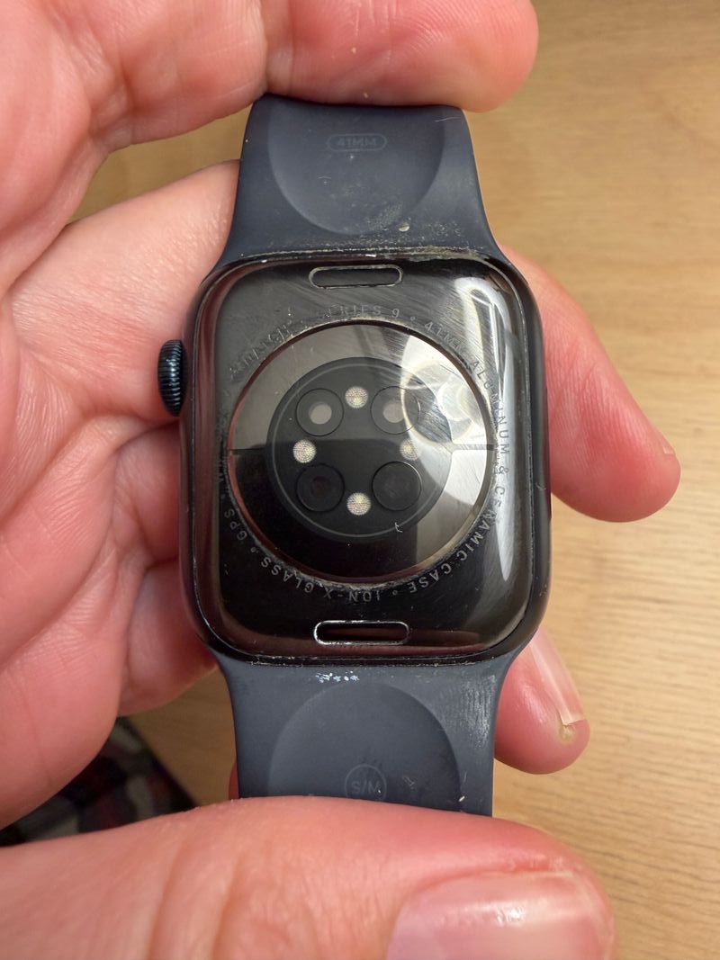 Apple Watch Series 9 Midnight 41mm 91 batería afbeelding 5