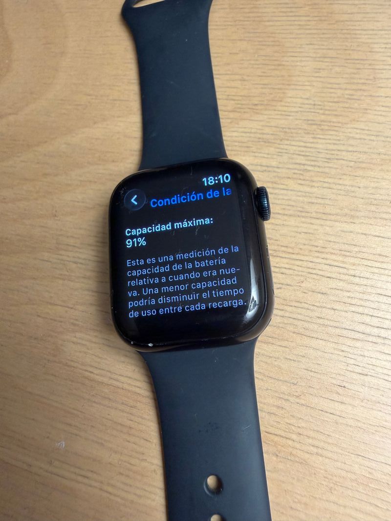 Apple Watch Series 9 Midnight 41mm 91 batería afbeelding 4