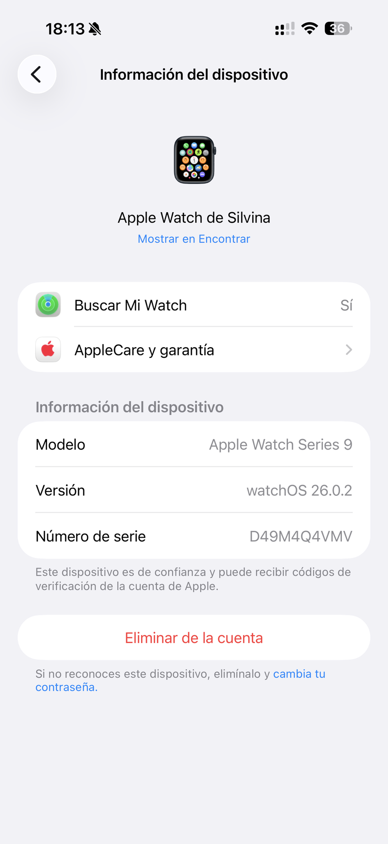 Apple Watch Series 9 Midnight 41mm 91 batería afbeelding 9