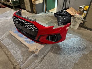 Parachoques Audi A3 8Y 2020 Rojo Tango