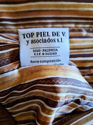 Chaquetón Piel Genuina Talla 54