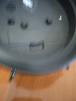 Reloj despertador antiguo dorado