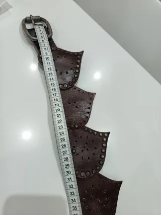 Cintura vintage cuori borchie piccoline