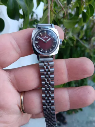 Edox Reloj de Cuerda Mujer