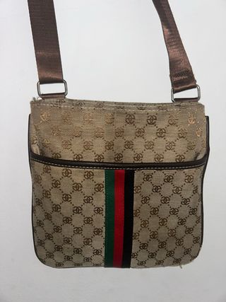Riñonera Gucci Marrón Multicolor