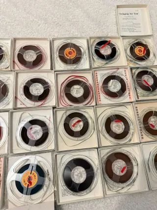 Cintas de carrete vintage • Lotes a medida