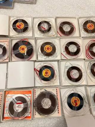 Cintas de carrete vintage • Lotes a medida