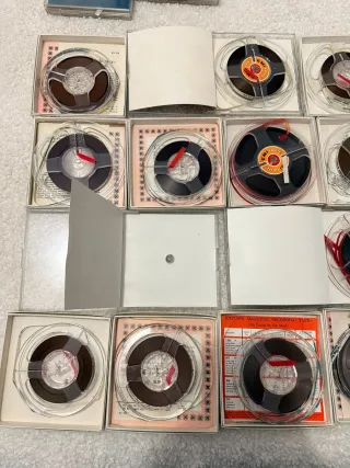 Cintas de carrete vintage • Lotes a medida