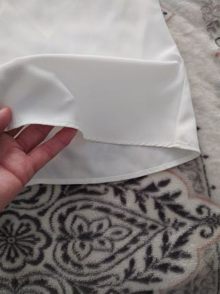 Top blanco de verano Amichi Talla L