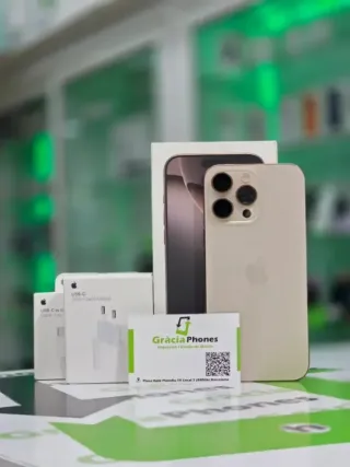 iPhone 16 Pro Max 256GB 97% Titanio Desierto
