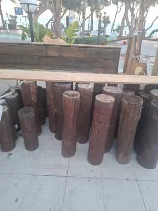 Portes de madera rústica