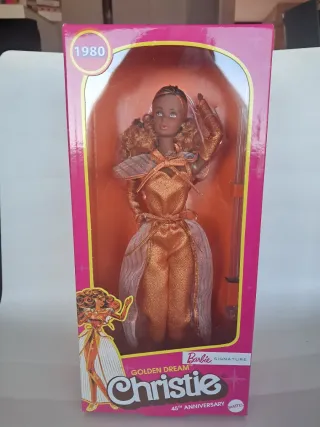 Barbie Christie Golden Dream 45 Aniversario 1980
