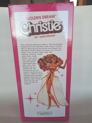 Barbie Christie Golden Dream 45 Aniversario 1980