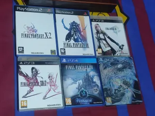 Lote Final Fantasy PS2, PS3 y PS4