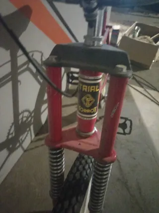 Bicicleta Torrot Roja de trial Original