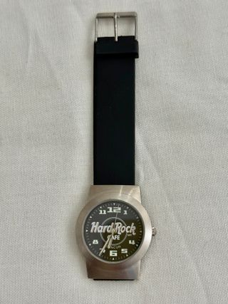 Reloj Hard Rock Cafe Negro/Plata