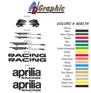 Kit Adesivi Aprilia RSV 1000 R