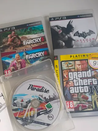 Pack 4 Juegos PS3: Far Cry 3, 4, Batman,