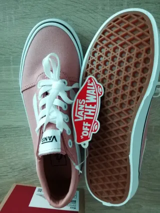 Zapatillas Vans Rosas Mujer