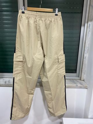 Calças Cargo Adidas Bege