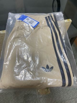Calças Cargo Adidas Bege