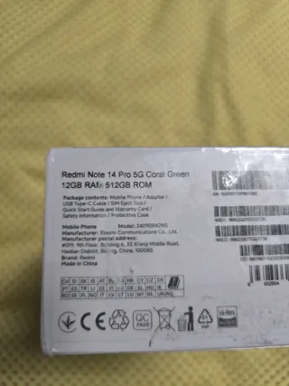 Xiaomi Redmi Note 14 Pro 5G 512GB