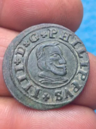 Felipe IV 16 Maravedís 1664 Segovia