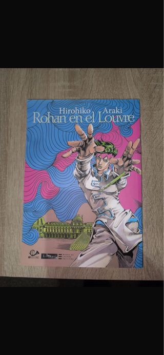 Manga Rohan en el Louvre Jojo bizarre.