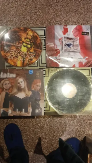 Vinilos Central Rock y discoteca